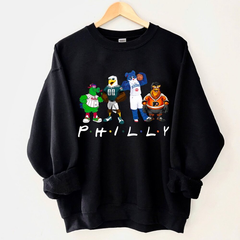 Black Philly Graphic Sweatshirt